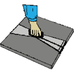 Plattlyft för betongplattor 300-500 mm