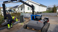 Ny larvburen vacuumlyft för plattsättning